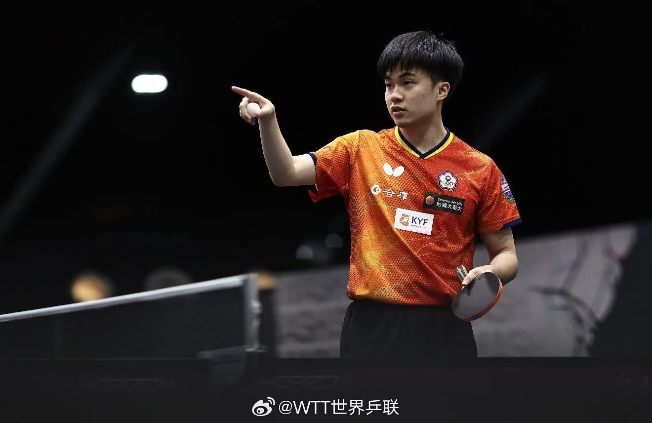 ▲▼美國大滿貫賽，林昀儒。（圖／翻攝自微博／WTT世界乒聯）