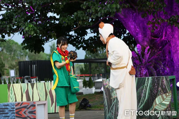 ▲萬花筒劇團與中台世界博物館攜手，打造兒童劇、傳遞正向力量。（圖／中台世界博物館提供，下同）