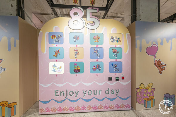▲▼湯姆貓與傑利鼠85週年快閃店。（圖／部落客桃桃`s旅人手札授權提供）