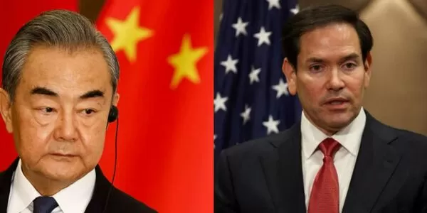 ▲▼ 王毅、盧比歐首次會晤、東協會長會2025.7.11吉隆坡            。（圖／路透社）