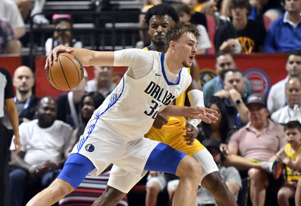 ▲▼NBA新科狀元弗拉格迎來夏季聯賽首秀，對決詹皇之子布朗尼。（圖／達志影像／美聯社）