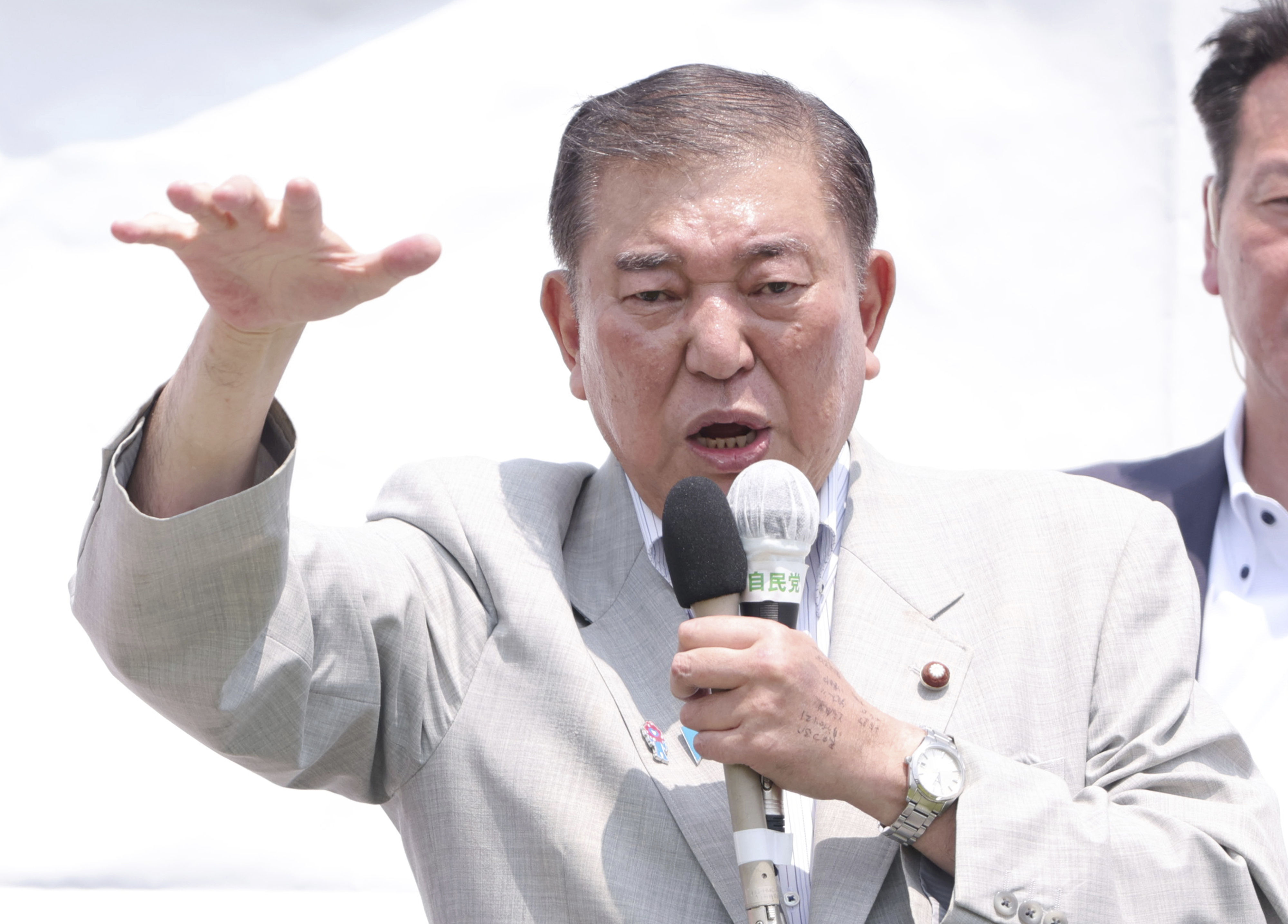 ▲▼日相石破茂最近積極出席參議院選舉造勢活動。（圖／達志影像／美聯社）