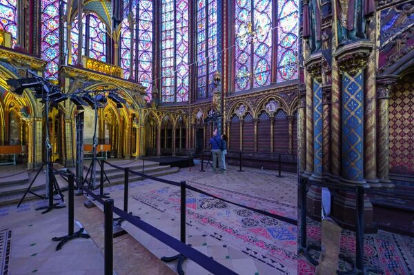 ▲▼聖禮拜堂。（圖／部落客Travel with Leo授權提供）