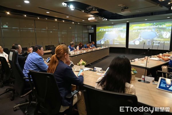 ▲歐洲議會資訊處處長Aleliunaite女士拜會雲林縣長張麗善，雙方就數位治理、AI應用、與地方永續發展等核心議題展開深入對談。（圖／記者游瓊華翻攝）