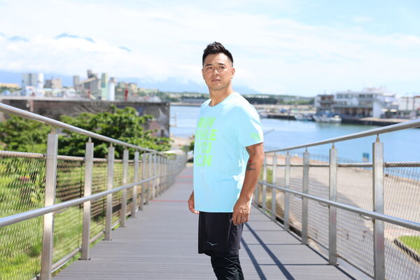 ▲竇智孔代言花蓮路跑。（圖／花蓮市公所）