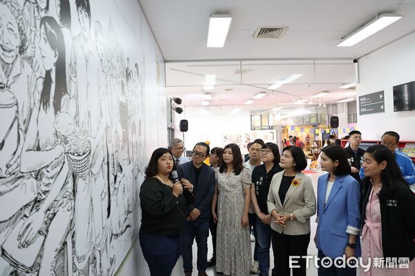 ▲《漫遊雲林・漫畫臺灣主題書展》透過漫畫視覺與敘事雙重載體，展現其作為文化保存與情感抒發的深厚力量。（圖／記者游瓊華翻攝）