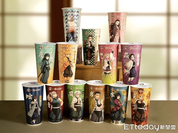▲▼「老賴茶棧」宣布聯名超人氣動畫《鬼滅之刃》。（圖／老賴茶棧提供）