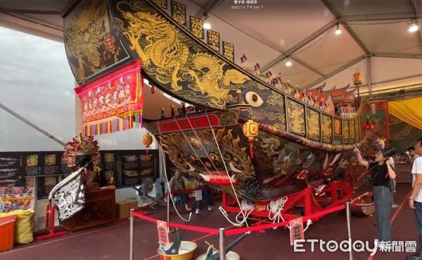 ▲台南民政局長姜淋煌表示，雙方都是百年大廟，這次舉辦的180年王巡醮也是非常不簡單，會居中關切協調，莫讓百年情誼斷送在人為的爭吵。（圖／記者林東良翻攝，下同）