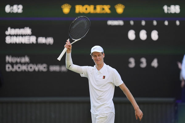 ▲▼溫網4強賽，喬科維奇、球王辛納、小蠻牛艾卡拉茲。（圖／達志影像／美聯社）