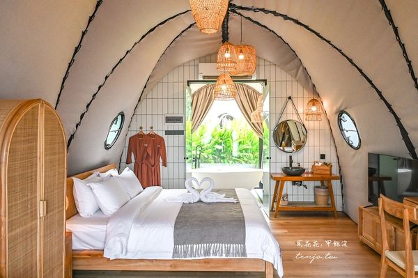 ▲▼古晉住宿推薦Cocoon Resort Kuching。（圖／部落客周花花，甲飽沒授權提供）