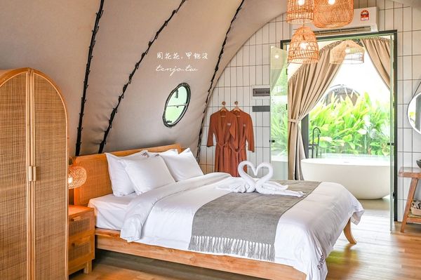 ▲▼古晉住宿推薦Cocoon Resort Kuching。（圖／部落客周花花，甲飽沒授權提供）