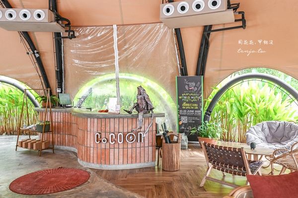 ▲▼古晉住宿推薦Cocoon Resort Kuching。（圖／部落客周花花，甲飽沒授權提供）