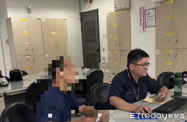 ▲彰化男子衝郵局寄金融卡遭警方阻詐。（圖／警方提供）
