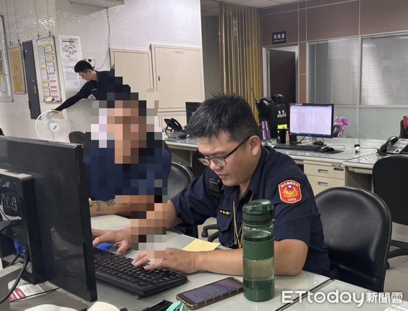 ▲彰化男子衝郵局寄金融卡遭警方阻詐。（圖／警方提供）