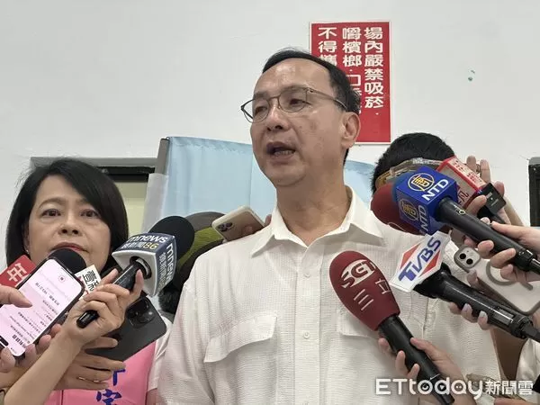 ▲▼   國民黨主席朱立倫   。（圖／記者崔至雲攝）