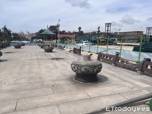 ▲颱丹娜絲襲台一周，台南最新狀況。（圖／記者蘇晏男攝）
