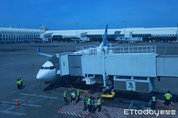 ▲▼聯合航空「高雄—東京」今開航，早去晚回天天飛。（圖／記者許宥孺翻攝）