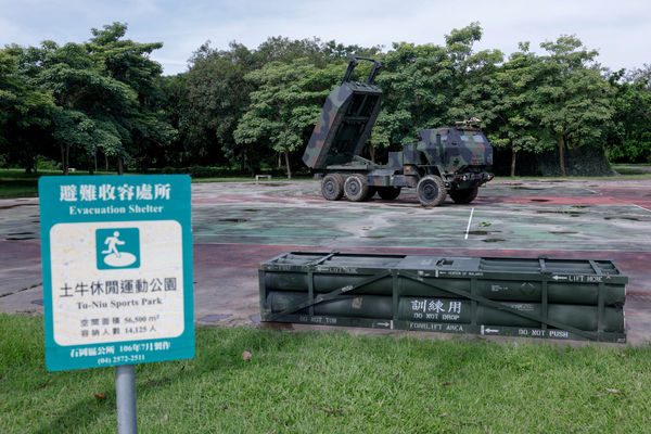 ▲▼台灣,漢光演習,HIMARS,海馬斯多管火箭,海馬斯,M142 。（圖／路透）