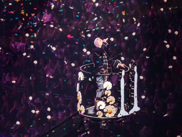 ▲圖為 G-DRAGON（GD）2025年在台北所舉辦演唱會畫面 。（圖／(C) GALAXY CORPORATION提供）