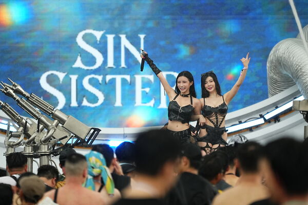 ▲周甄娜、藍星蕾來台參加S2O Taiwan。（圖／Blowin` in the Wind大風吹提供）