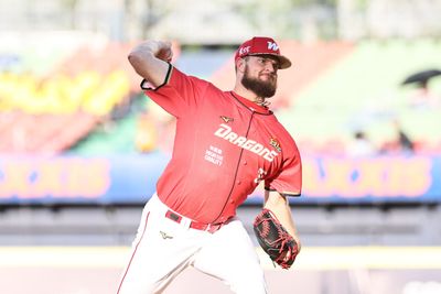 味全罕見3洋投連線！劉基鴻開轟4打點領軍　龍8比1大勝兄弟