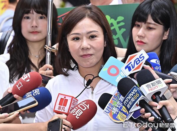 ▲李彥秀13日上午受訪回應吳欣岱質疑 。（圖／記者李毓康攝）