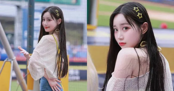 邊荷律罕見捨棄以往的招牌「妹妹頭」瀏海。（圖／IG@yuling34）