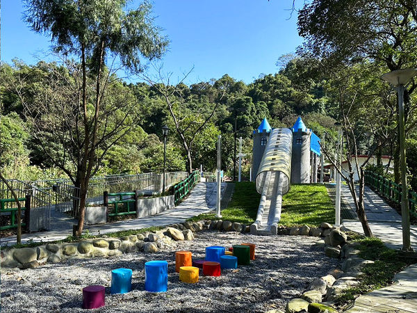 ▲汐止白雲、康誥坑公園打造童趣天堂。（圖／新北市景觀處提供）