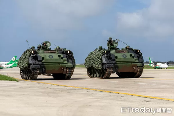 ▲美軍特種部隊已進駐金門與澎湖，與我國軍進行實戰訓練。突圍馬公機場今（13日）上演反機降實兵操演。（圖／第一作戰區提供）