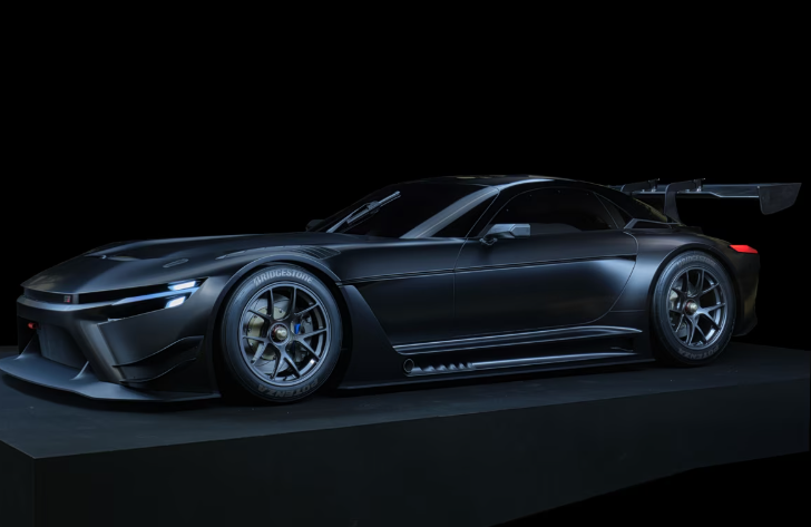 ▲TOYOTA全新GT Racing概念車英國亮相！搭載V8雙渦輪動力。（圖／翻攝自TOYOTA）