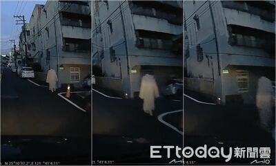 一大早5點!撞見路邊「無頭人行走中」車主驚:差點褲底一包