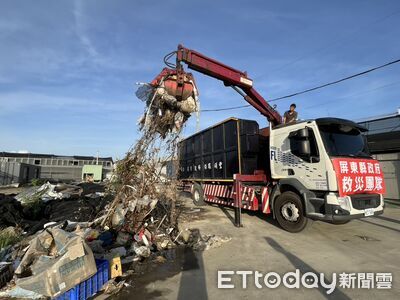 丹娜絲颱風肆虐 屏東縣府團隊前進台南、嘉義救災