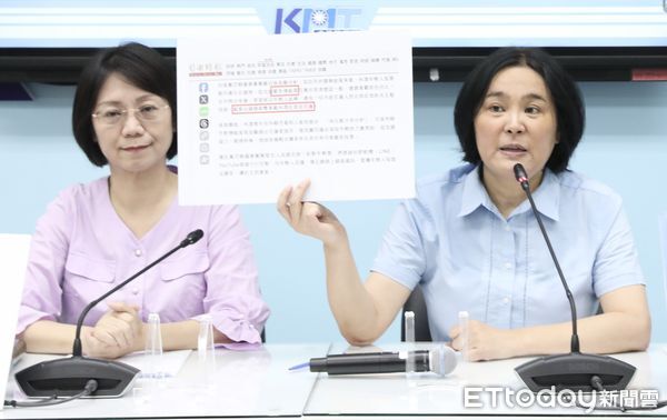 ▲▼國民黨團召開 攏係假 罷團 假專車 真賄選 公督盟 假監督 真側翼 記者會 陳玉珍 翁曉玲 出席。（圖／記者屠惠剛攝）