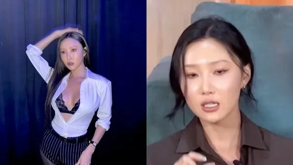 ▲MAMAMOO華莎認了「左耳聽不太到」！　演出到一半…監聽耳機爆炸。（圖／翻攝自華莎IG、KBS Entertain YouTube）