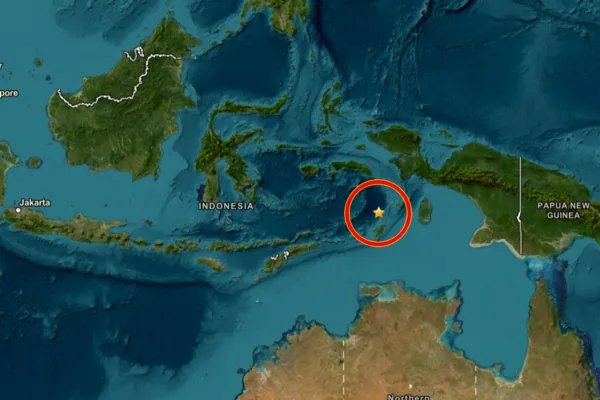 ▲▼ 印尼發生規模6.7地震。（圖／翻攝自USGS）