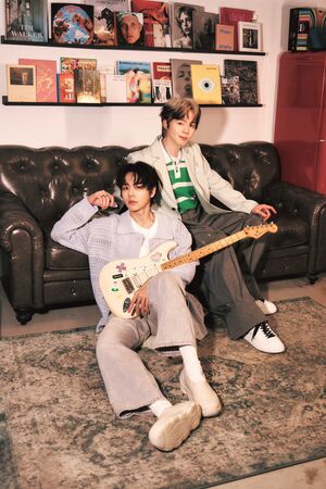 ▲▼ 林佳辰(左起)、瑋瑋黃挺瑋合作新歌。（圖／索尼音樂提供）