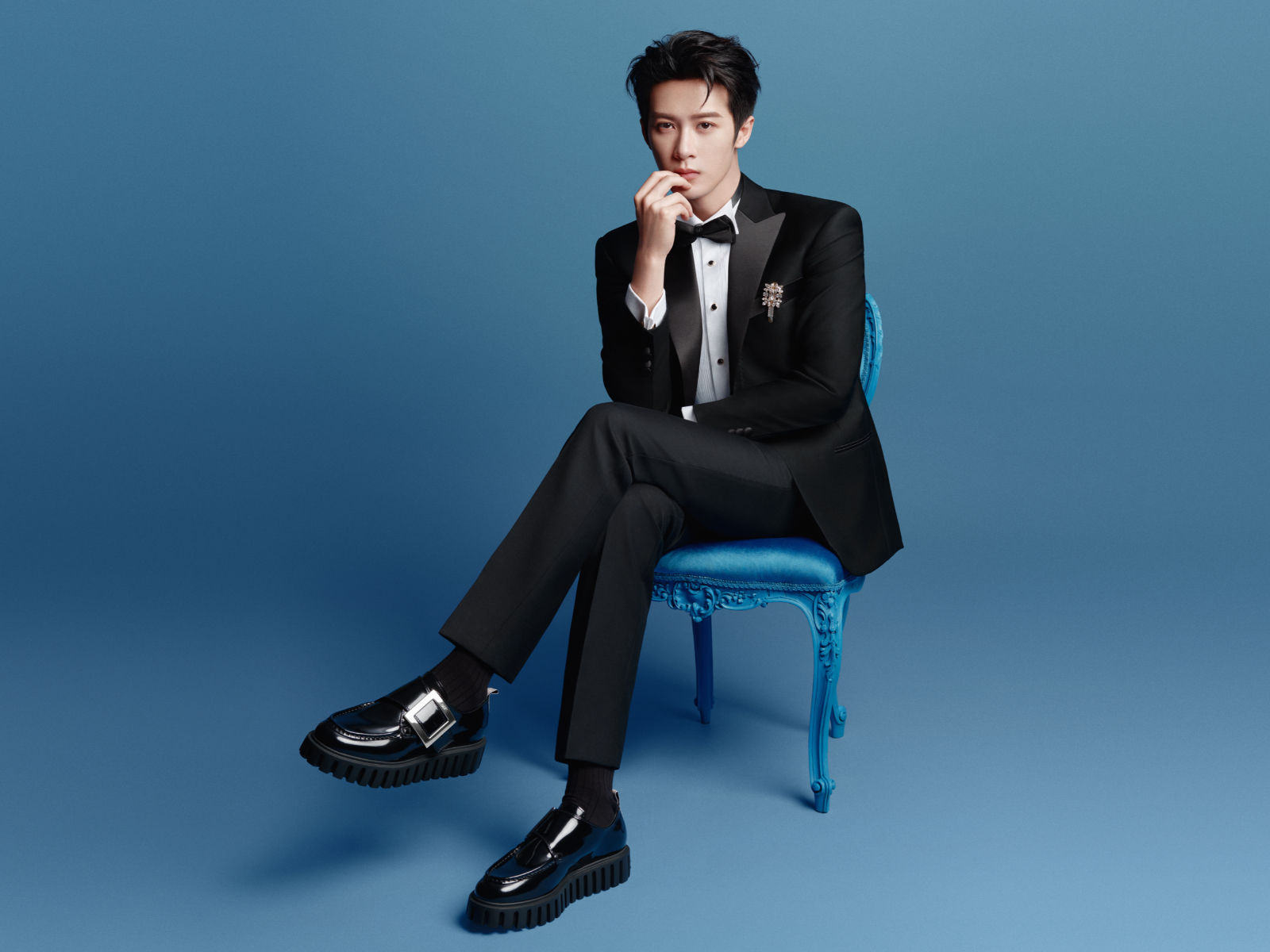▲▼    陸劇男神檀健次官宣代言Roger Vivier！  。（圖／品牌提供）