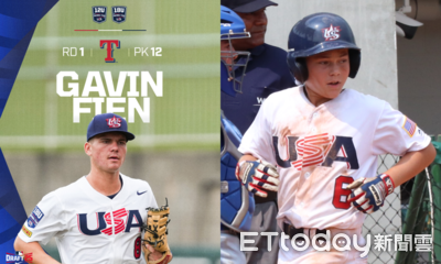 遊騎兵睽違6年首輪挑高中生　頂尖高中野手費恩6年前U12曾來台