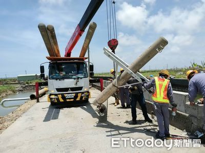 台電新營區處搶修持續推進　力拚15日晚間全面恢復聚落供電