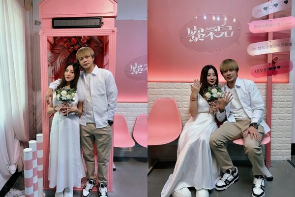 ▲▼百萬YTR儒哥登記結婚！愛妻甜蜜曬照：我是蔡太太。（圖／翻攝自Instagram／ruge1222）