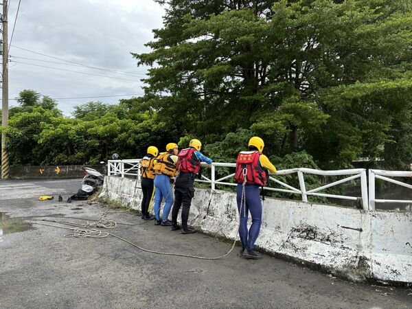 ▲彰化二水鄉1名70歲老婦八堡圳落水死亡。（圖／民眾提供）