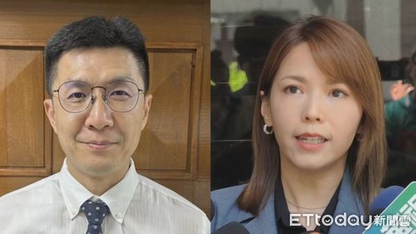 ▲▼民眾黨團主任陳智菡(右)，今日抨擊曾起訴柯文哲的檢察官林俊言(左）   。（圖／記者劉昌松、黃哲民攝）