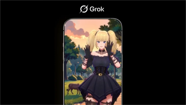 ▲▼Grok陪伴功能。（圖／X@cb_doge）