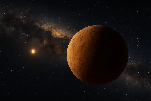 ▲▼遙遠的外太陽系天體「菊石」(Ammonite)想像圖。（圖片來源：中研院天文所）。（圖／中研院提供）