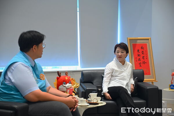 ▲▼花蓮市長魏嘉彥推動「花蓮歡迎您」邀請計畫，日前拜會台中市長盧秀燕，並向盧市長發出誠摯邀請。（圖／花蓮市公所提供，下同）