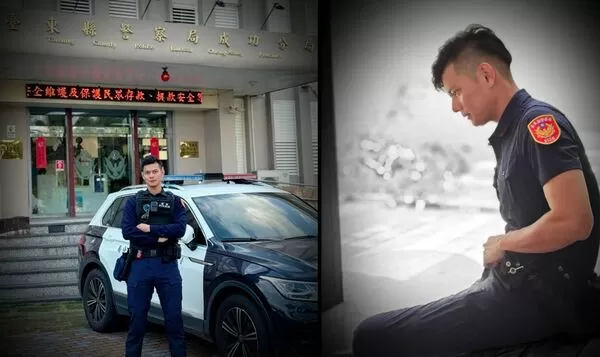 「警界郭富城」吳念橋將暫離警職，前往成功嶺服替代役。（翻攝自Threads@inin_cece）