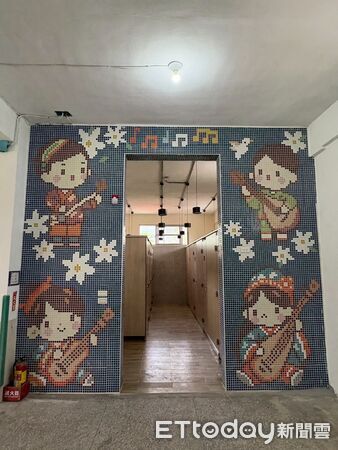 ▲▼花蓮今年有15所學校老舊廁所徹底改善，提供學生優質如廁環境。（圖／花蓮縣政府提供，下同）