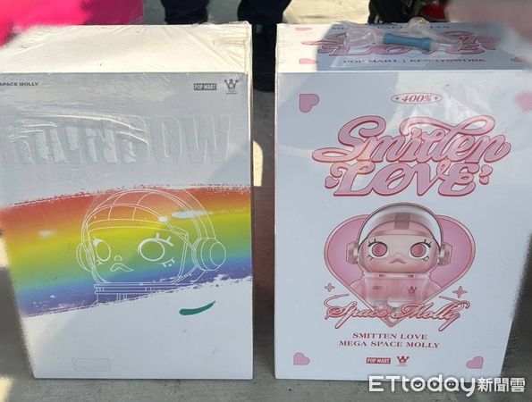 ▲台中外送員變連續竊賊！鎖定泡泡瑪特稀有公仔...一隻要價近9千元。（圖／記者許權毅翻攝）