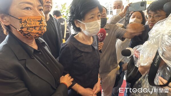 ▲▼前台北市副市長彭振聲妻子謝夏蕎今(15)日舉行告別式 。（圖／記者吳世龍攝）             。
