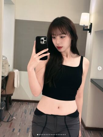 ▲河智媛驚喜以短髮亮相。（圖／河智媛IG、threads@hajiwon.22）